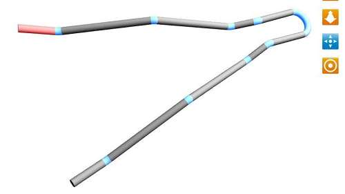 tube bending simlation 3D CAD